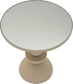 Okrągły stolik ze szklanym blatem ø 40,5 cm Dune – Mauro Ferretti