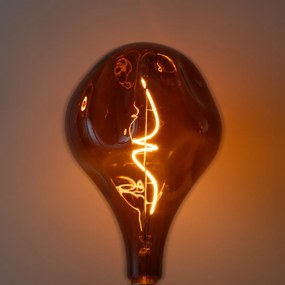 Ściemnialna żarówka LED E27 PS160 brązowa 4W 120 lm 1800K