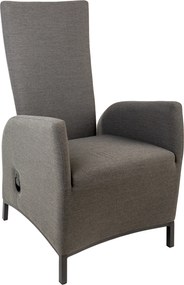 Doppler PARIS LIKA-TEX® szare - luksusowy regulowany fotel ogrodowy - Towar rozpakowany (N352)