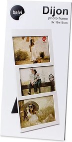 Biała plastikowa ramka stojąca 16x34,5 cm Dijon – Balvi