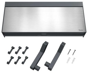 Uchwyt ścienny na rolki i folie kuchenne Tango Inox - Metaltex