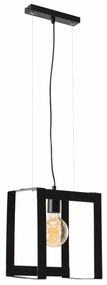 Lampa wisząca GIORRI I czarna ELTAP