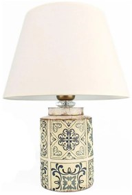 Lampa stołowa RAMZES 1xE27/40W/230V, biała