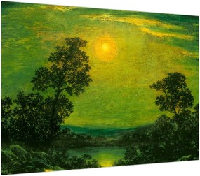 Obraz - Imitator of Ralph Albert Blakelock, Moonlight, reprodukcje (70x50 cm)