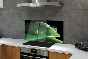 Panel szklany do Kuchni Portret w Zielonym Świetle