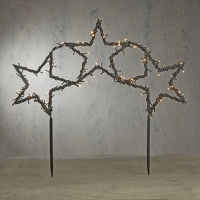 Zewnetrzna Świąteczny reflektor z gwiazdami z diodami LED, 8 ustawień i timerem - Rudolph Oswietlenie zewnetrzne