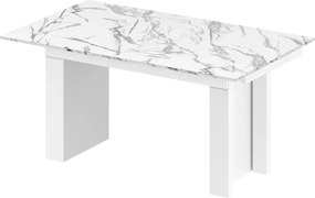 Stół rozkładany do 410 cm Magro marmur połysk Hubertus