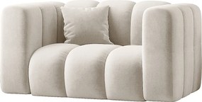 Fotel Grand, tkanina Salvador, Jasnoszary