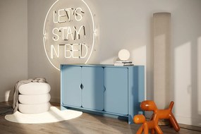 Niko komoda trzydrzwiowa Baby Blue