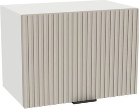 Zestaw Mebli Kuchennych MODERN 170 cm Kaszmir/Biały Ryflowany Nowoczesny