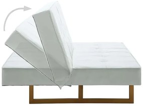 Nowoczesna rozkładana kanapa Margot – biała