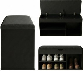 Szafka na buty z siedziskiem TRIA, 80 x 43 x 30 cm