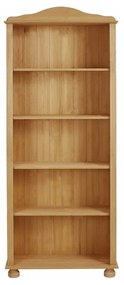 Regał z litego drewna sosnowego 70x181 cm Ella – Støraa