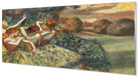 Obraz na szkle Cztery tancerki - Edgar Degas