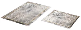 Szaro-brązowe dywaniki łazienkowe zestaw 2 szt. 60x100 cm – Foutastic