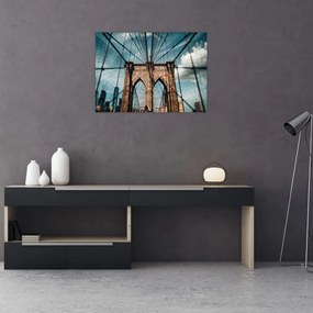 Obraz - Brooklyński most (70x50 cm)