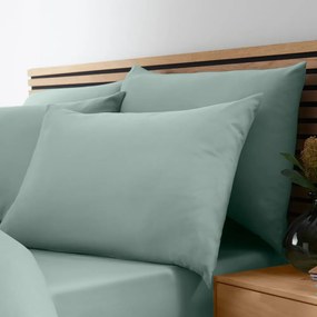 Zielona pościel dwuosobowa z mikrowłókna 200x200 cm So Soft Easy Iron – Catherine Lansfield