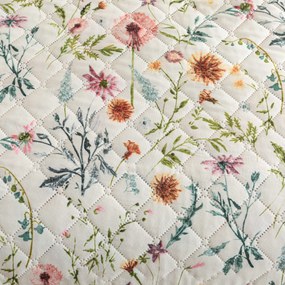 Narzuta na łóżko HERBALIS kremowa Rozmiar: 220 x 240 cm