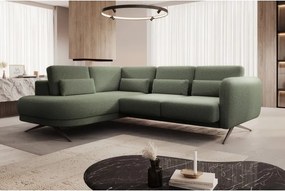 Narożnik ILUSIO L z elektryczną regulacją w tkaninie Now Or Never 37 WERSAL