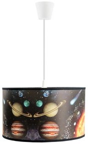 Lampa dziecięca na linkę SPACE 1xE27/60W/230V