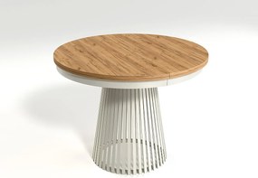 MINIO go for it, Stół rozkładany GORI w kolorze dąb craft złoty/kaszmir