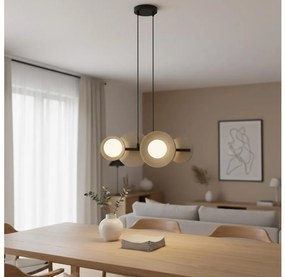 Żyrandol na linkach MODEL 4xG9/8W/230V beżowy