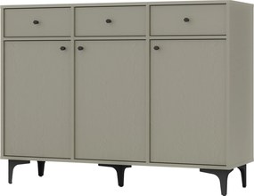 Komoda TORINO 125 cm do Salonu Sypialni Odcienie zieleni