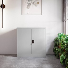 Szafka na segregatory zamykana BEATA, 900 x 930 x 400 mm, szara