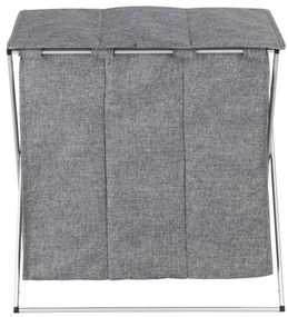 Kosz na pranie TRIO TOP,  3 komory, WENKO