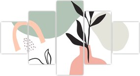 Obraz - Kwiaty w wazonie N⁰3 (125x70 cm)