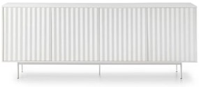 Biała niska komoda 211x80 cm Sierra – Teulat