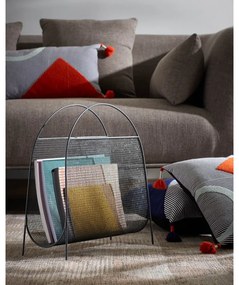 Metalowy gazetnik Aviva – Kave Home