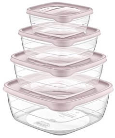 Orion 4-częściowy komplet pojemników plastikowych TREND