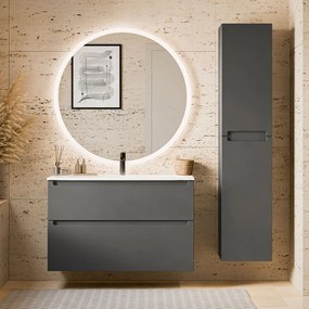 Badmöbel Set VIREO 100 cm mit Waschbecken