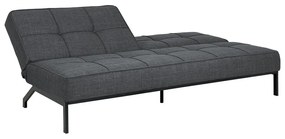 Ciemnoszara rozkładana sofa 198 cm Perugia – Actona