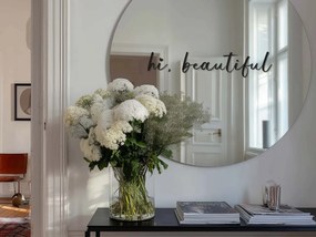 Naklejka na lustro S20 – Hi, beautiful