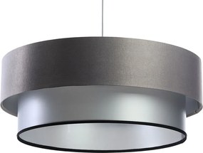 Lampa wisząca glamour z podwójnym abażurem - S424 L6-P25