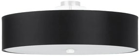 Czarny elegancki plafon z abażurem 50 cm - 18X EX662 P2-R43