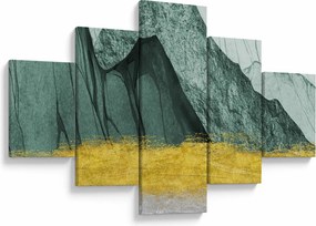 Obraz - Emerald Mountains N⁰2 (125x70 cm)