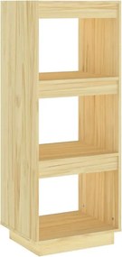 Naturalny sosnowy regał z 3 półkami F3-C92