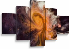 Abstrakcyjny obraz - kosmos (125x70 cm)