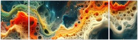 Obraz - Nowoczesna abstrakcja (170x50 cm)