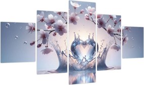 Obraz - Diamentowe serce (125x70 cm)