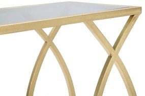 Stolik pomocniczy w stylu glamour, wys. 60 cm