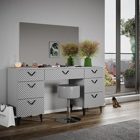 Stół toaletowy szary 150x45x78.1 anett