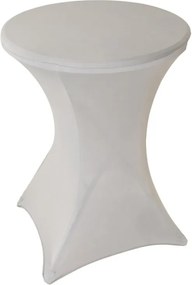 Elastyczny pokrowiec na stół koktajlowy 80x110 cm jasnoszary