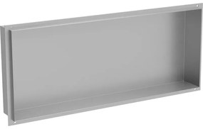 Mexen X-Wall-NR półka wnękowa bez kołnierza 75 x 30 cm, inox - 1911753010