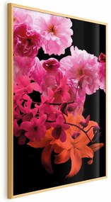 Plakat Wiosenne nasycenie 60x90 cm z ramą złotą bez marginesu ARTGEIST B