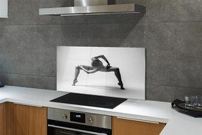 Panel szklany do Kuchni Piękno Kobiecej Sylwetki