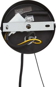 Nowoczesny żyrandol czarny z przydymionym szkłem 9-punktowy - Laura